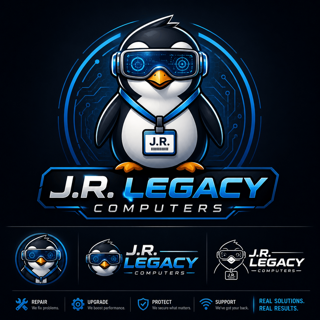 JR Legacy Computers logo
